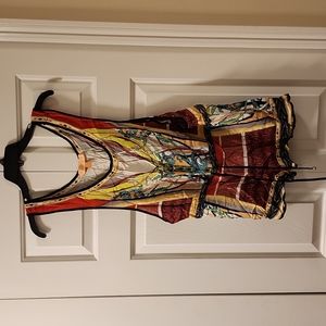 Multi colored shorts jumper